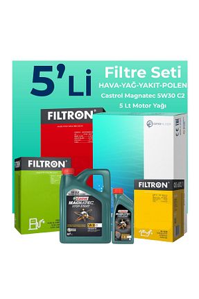 ست فیلتر خودرو Otto Filter - کد 871042416