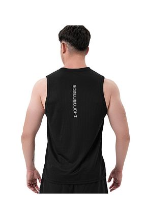 رکابی اسپرت مشکی مردانه پلی استر MUSCLECLOTH - کد 940609968
