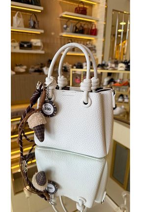 کیف دوشی بژ زنانه چرم مصنوعی KRISTE BELL - کد 944086578