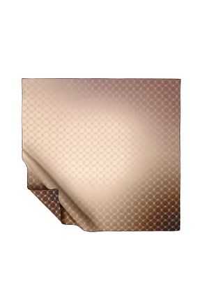 شال قهوه ای زنانه پلی استر Pierre Cardin - کد 944287124