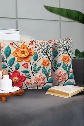 کوسن و روکش کوسن رنگی لانه زنبوری میکرو LTS HOME - کد 944086508