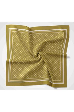 روسری سبز 90 x 90 Silk Home - کد 866238855