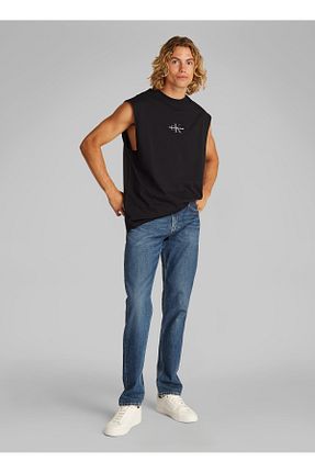رکابی مشکی مردانه بدون آستین Calvin Klein - کد 944393840
