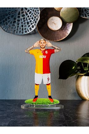 اجسام تزئینی و بیبلو رنگی 10 x 10 Galatasaray - کد 944395595