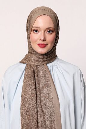 شال بژ زنانه LuvenSara - کد 944268966