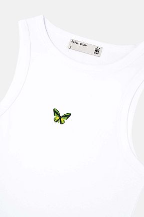 لباس سفید زنانه بافت WWF Market - کد 944285841