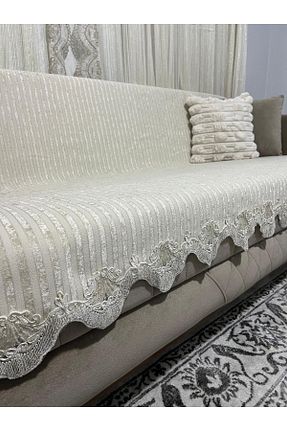 کاور مبل نباتی مخمل DECORA CASA HOME COLLECTİON - کد 944516088