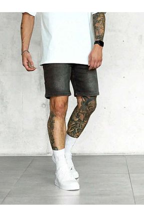 شلوارک و برمودا مشکی مردانه رگولار Cuqq Denim - کد 944324010