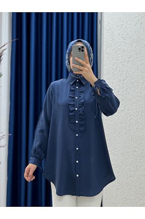 بلوز حجاب رنگی زنانه رگولار Mihra - کد 944323745