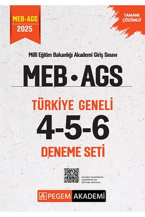 آمادگی آزمون Pegem Akademi Yayıncılık - کد 944413186