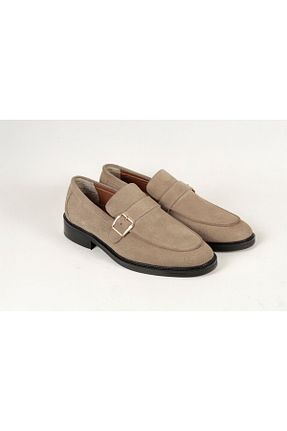 کفش کلاسیک بژ مردانه چرم خالص Massa - کد 944418648