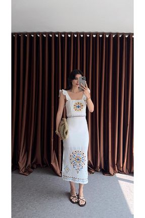 ست بالاتنه و پائین تنه رنگی زنانه تریکو HAZELANNA - کد 944435820