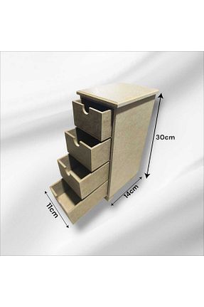 نظم دهنده جواهرات و آرایش قهوه ای چوب SEKAY AHŞAP - کد 944570611