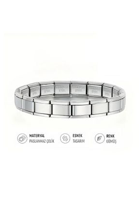 دستبند استیل (فولاد) مردانه استیل ضد زنگ Meri Art Store - کد 743637072