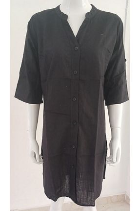 تونیک مشکی زنانه بافتنی MODA - کد 944541639
