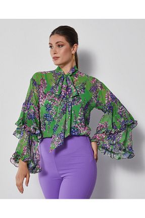 پیراهن سبز زنانه Serpil - کد 944552229