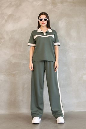 ست کرمکن اسپرت خاکی زنانه مخلوط پلی استر sportiness - کد 944815139
