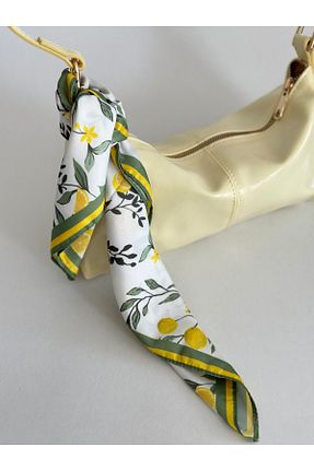 دستمال گردن رنگی زنانه مخلوط پلی استر qemareh bag - کد 944815182
