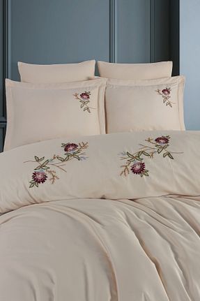 روتختی دونفره بژ پنبه - ساتن Bravo Home - کد 944970219