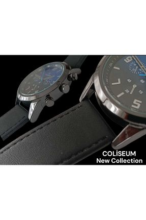 ساعت مچی مشکی مردانه 41-45 میلی متر Coliseum - کد 944955779