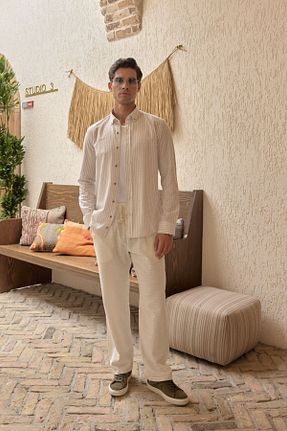 پیراهن رنگی مردانه اسلیم فیت Livio Ferri - کد 945106091