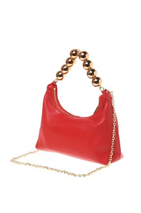 کیف دستی قرمز زنانه چرم مصنوعی Love Moschino - کد 945141014