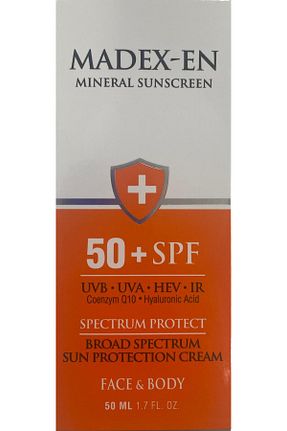 کرم ضد آفتاب صورت SPF 50 + Madexen - کد 945443808
