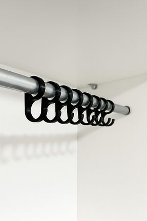 نظم دهنده کمد مشکی پلاستیک VEMA - کد 945197051