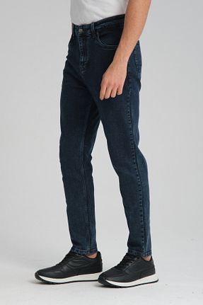 شلوار جین آبی مردانه پاچه تنگ muzzo jeans - کد 945257420