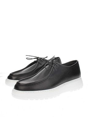 کفش کژوال مشکی مردانه پاشنه تخت GROZ STORE - کد 945345271