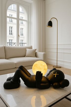 چراغ مطالعه / رومیزی مشکی پلاستیک 3dlab - کد 945363283