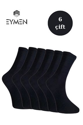 جوراب مشکی زنانه پنبه ای Eymen Socks - کد 945363166