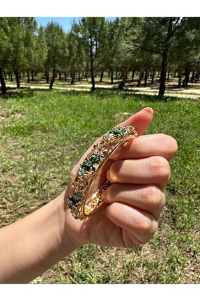 النگو سبز زنانه 22 عیار Claritas Takı - کد 945502901