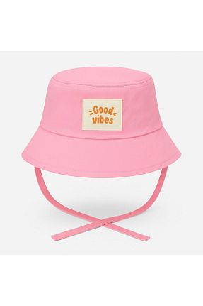 کلاه صورتی بچه گانه پنبه ای MintTasarımButik - کد 945559698