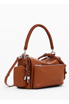 کیف پستچی قهوه ای زنانه چرم مصنوعی Desigual - کد 945431961