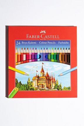 مداد رنگی خشک قرمز Faber Castell - کد 1763735