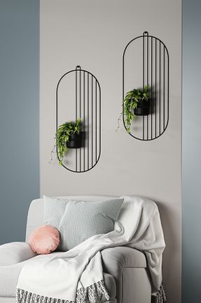 محصول دکوراسیون دیوار مشکی فلزی Dekula - کد 942495932