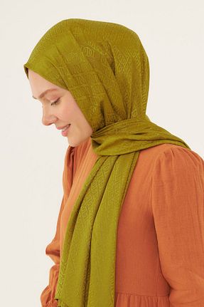 شال سبز زنانه MİRSOY SCARF - کد 845134464