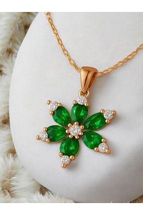 گردنبند استیل ( فولاد ) طوسی زنانه روکش طلا Luna Barella - کد 943362556