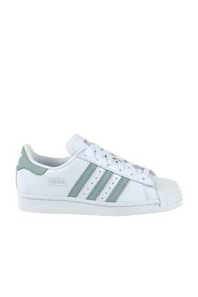 کفش اسنیکر سفید زنانه بند دار adidas - کد 859912787