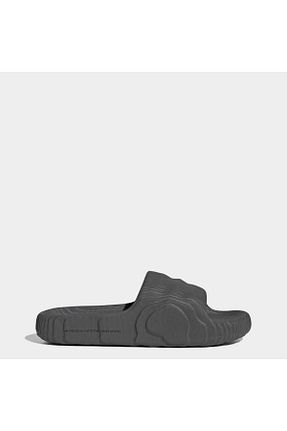 دمپائی اسپرت طوسی زنانه چرم مصنوعی adidas - کد 754799512