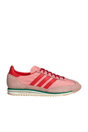 کفش اسنیکر صورتی زنانه بند دار adidas - کد 891546580