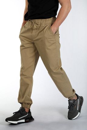 شلوار قهوه ای مردانه پنبه - الاستین Lee Cooper - کد 817798344