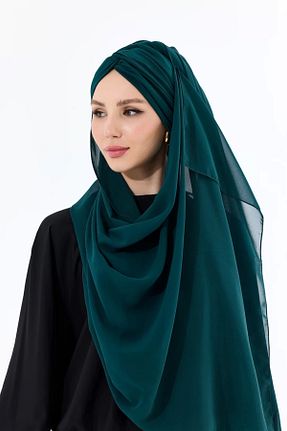 کلاه شنای حجاب سبز زنانه ladrans - کد 849044144