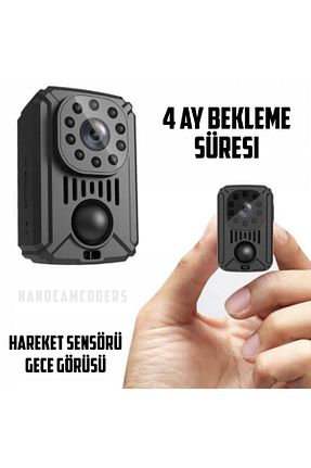 دوربین فیلم برداری مشکی Nanocamcoders - کد 942383954