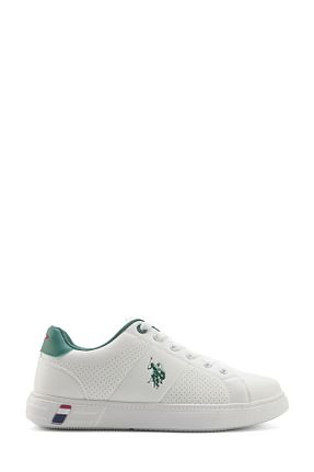 کفش اسنیکر سفید مردانه بند دار U.S. Polo Assn. - کد 894018292