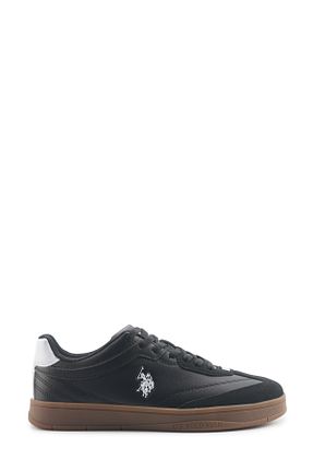 کفش اسنیکر مشکی مردانه بند دار U.S. Polo Assn. - کد 904860790