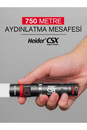 چراغ دستی طوسی Heider - کد 944321187