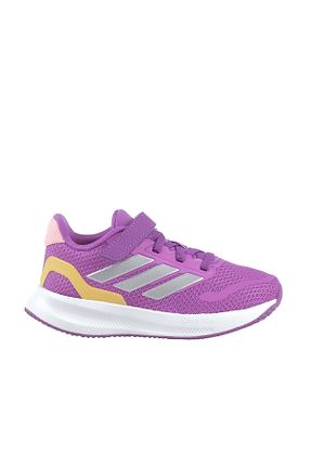 کفش اسنیکر بنفش بچه گانه بند دار adidas - کد 828498308