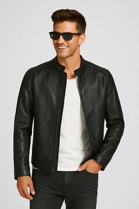کت مشکی مردانه Loose Jack & Jones - کد 56822686